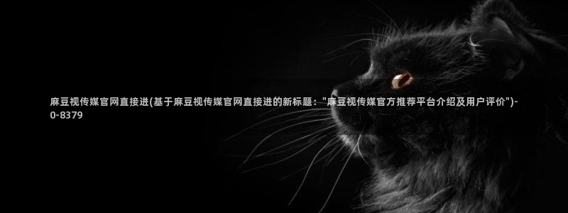 mdl pub麻豆传媒官网：麻豆视传媒官网直接进(基于麻豆视传媒官网直接进的新标题：\