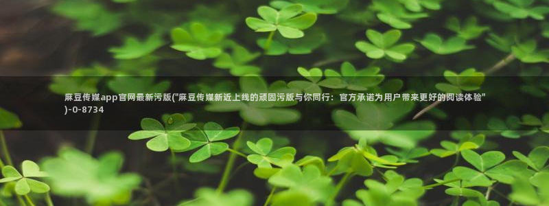 麻豆AV传媒在线官网：麻豆传媒app官网最新污版(\